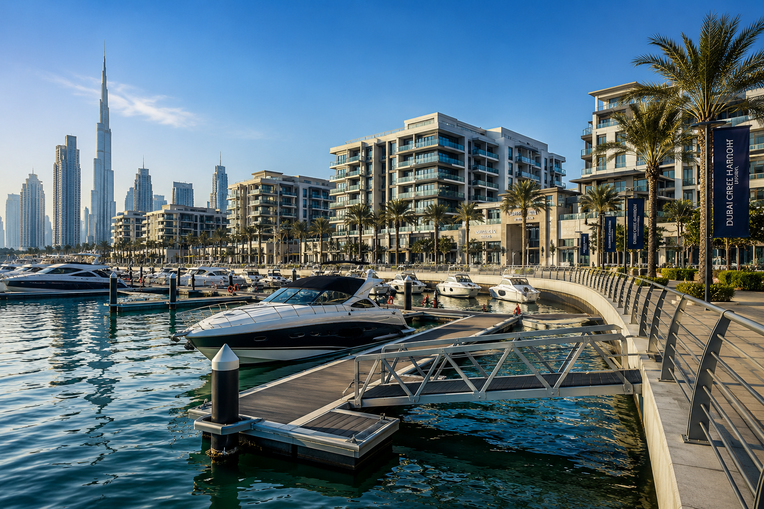 Dubai Creek Harbour Marina - fastener supply Dubai